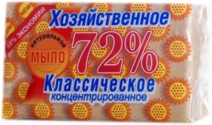 Мыло хозяйственное "Аист" в упаковке Классическое 72% (150гр.)